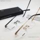 Copy Mont blanc Eyeglasses 0030O Rimless Gold Leg for Men (5)_th.jpg